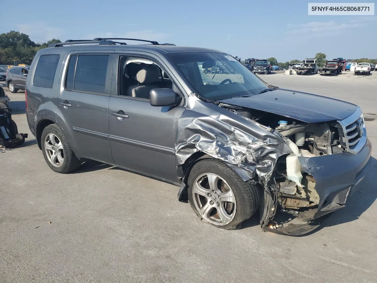 5FNYF4H65CB068771 2012 Honda Pilot Exl