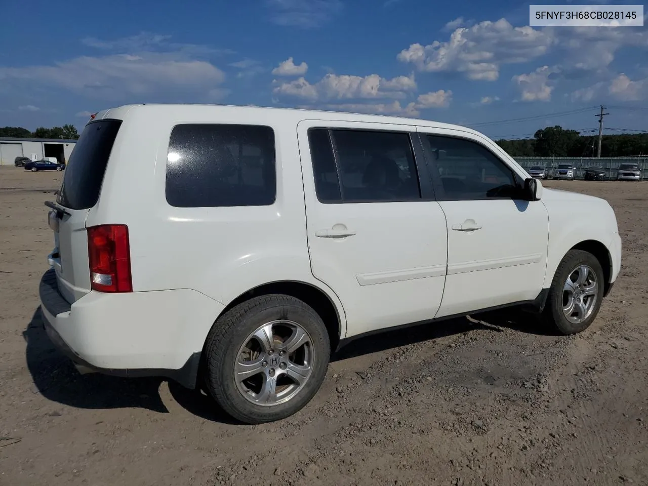 2012 Honda Pilot Exl VIN: 5FNYF3H68CB028145 Lot: 69289404