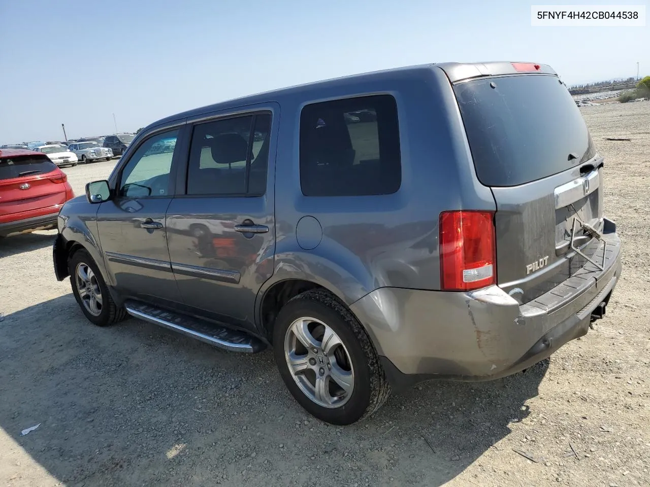 2012 Honda Pilot Ex VIN: 5FNYF4H42CB044538 Lot: 69316804