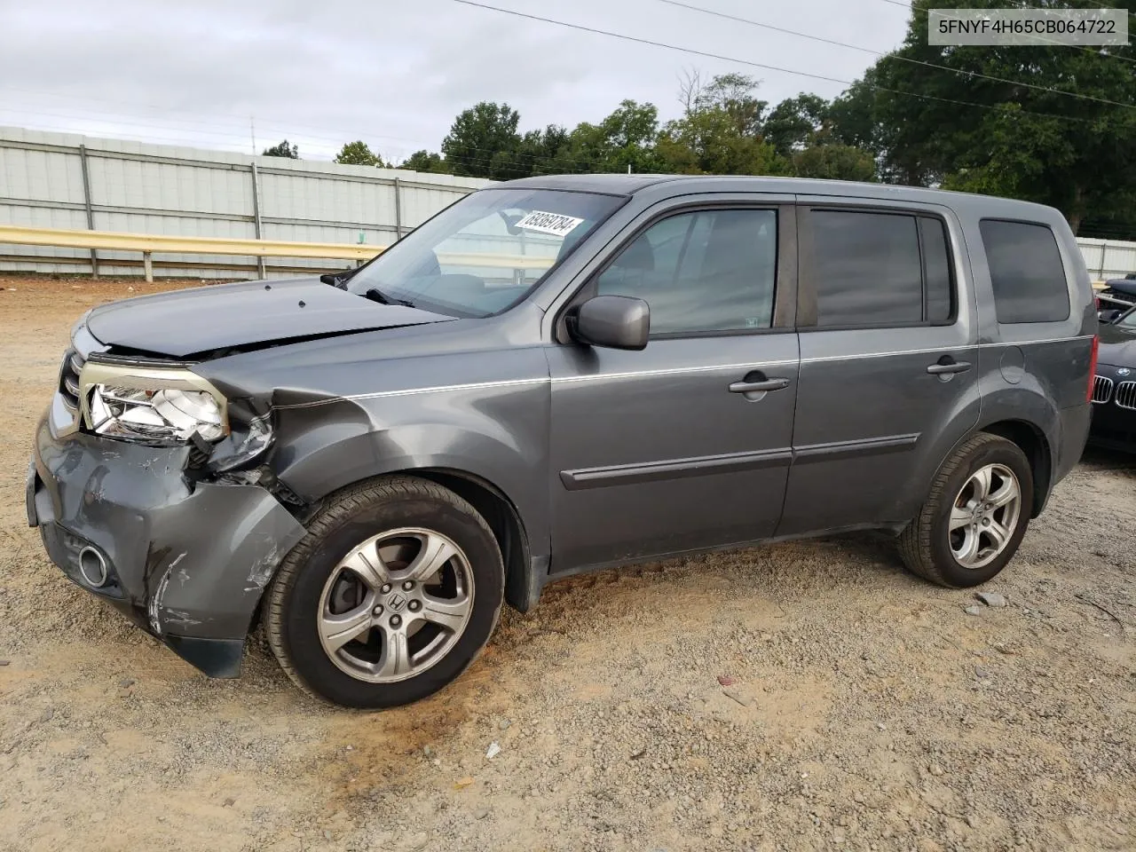 5FNYF4H65CB064722 2012 Honda Pilot Exl