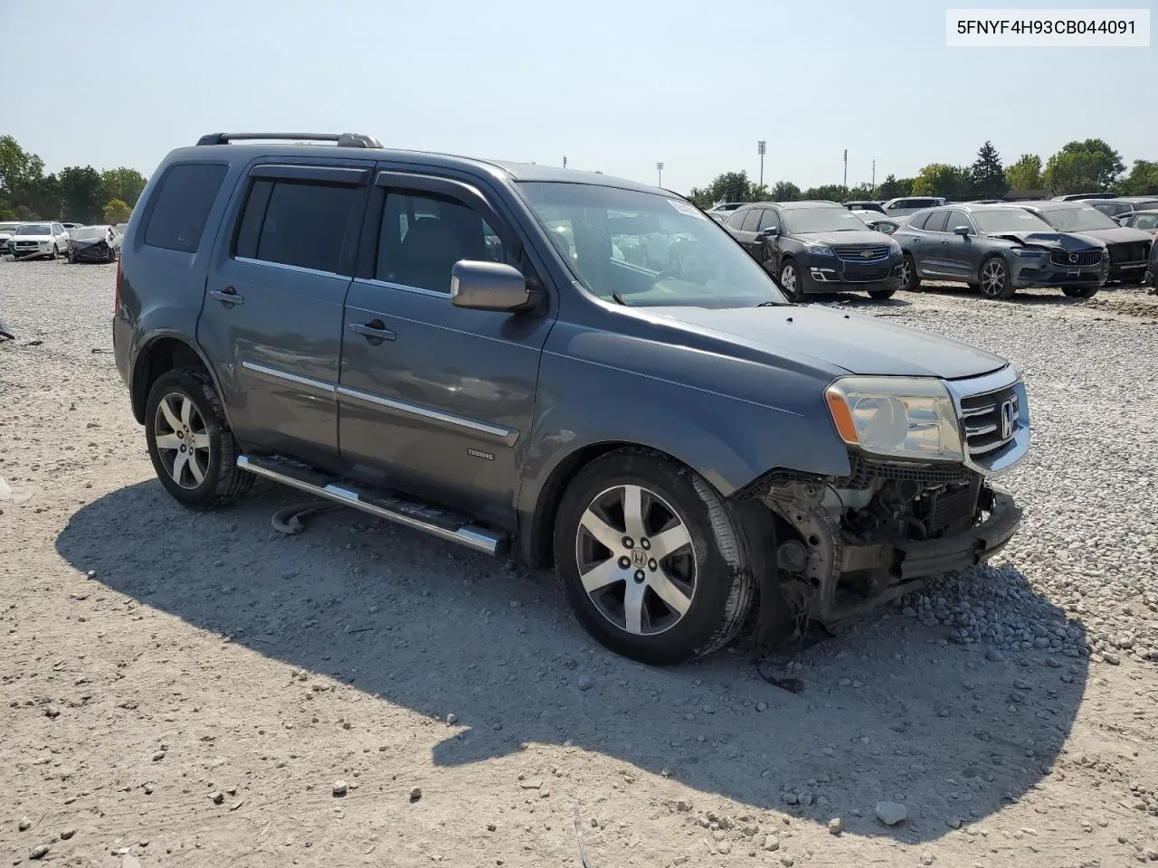 2012 Honda Pilot Touring VIN: 5FNYF4H93CB044091 Lot: 69440814