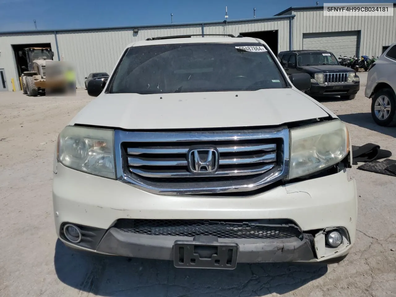 5FNYF4H99CB034181 2012 Honda Pilot Touring