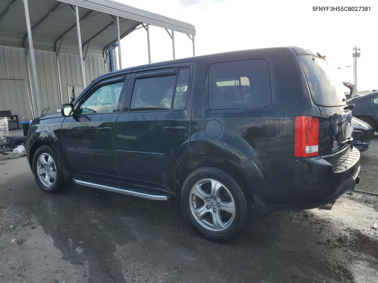 5FNYF3H55CB027381 2012 Honda Pilot Exl