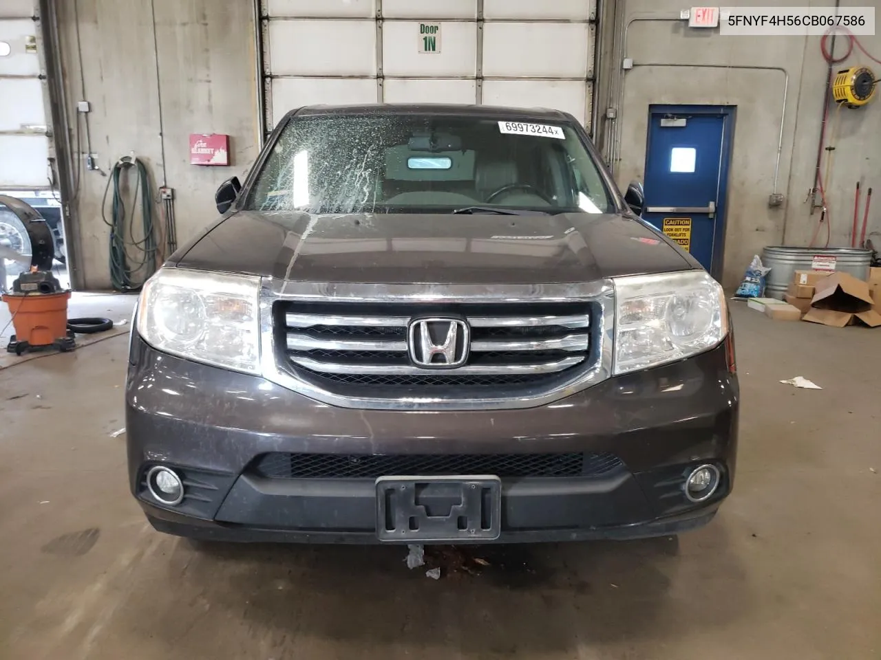 2012 Honda Pilot Exl VIN: 5FNYF4H56CB067586 Lot: 69973244