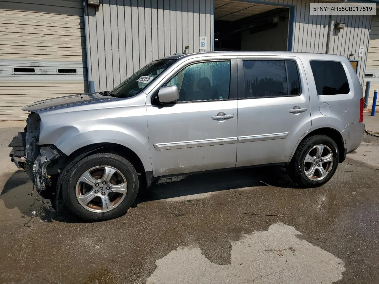 2012 Honda Pilot Exl VIN: 5FNYF4H55CB017519 Lot: 69989624