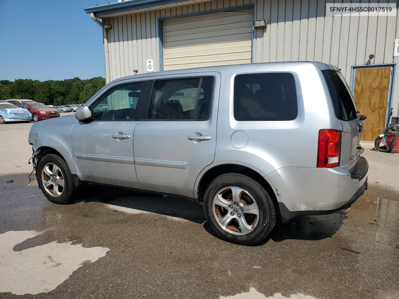 2012 Honda Pilot Exl VIN: 5FNYF4H55CB017519 Lot: 69989624