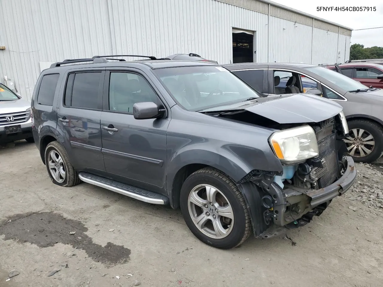 2012 Honda Pilot Exl VIN: 5FNYF4H54CB057915 Lot: 70068864