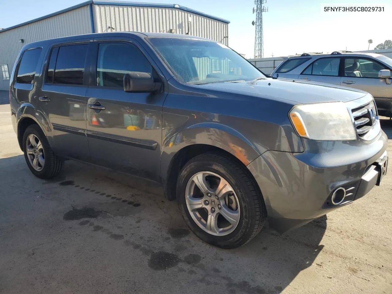 2012 Honda Pilot Exl VIN: 5FNYF3H55CB029731 Lot: 70537544