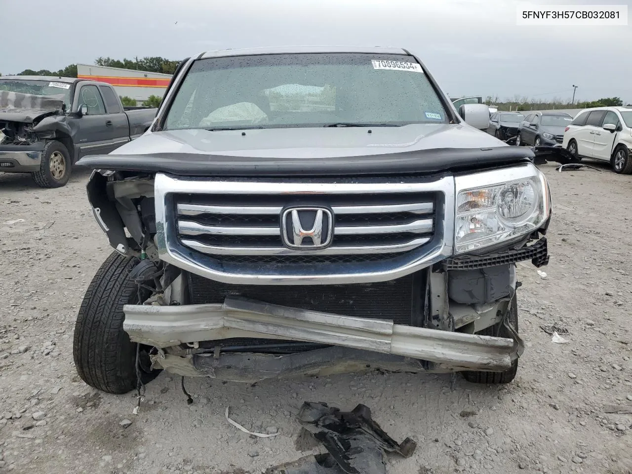 5FNYF3H57CB032081 2012 Honda Pilot Exl