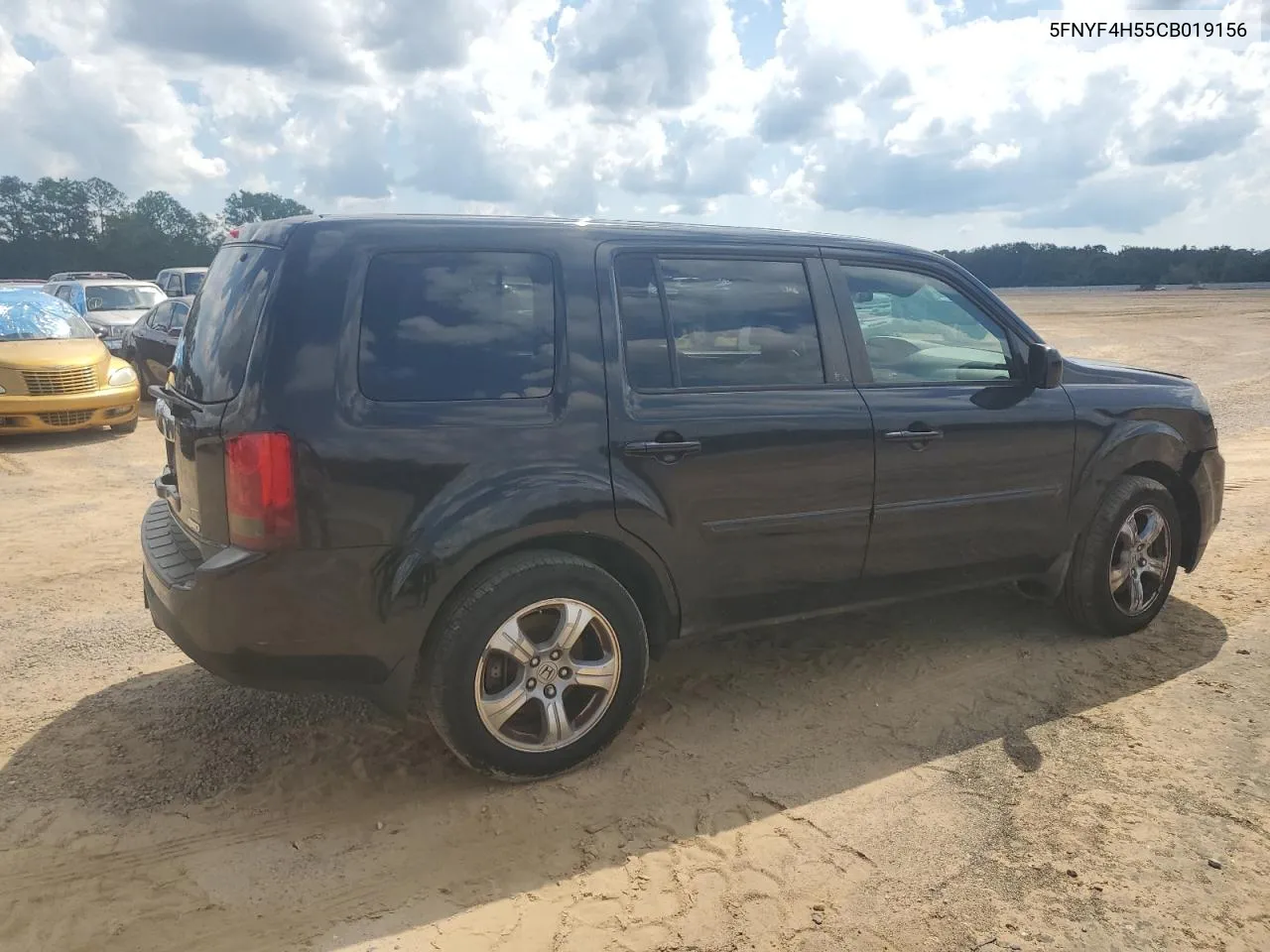 2012 Honda Pilot Exl VIN: 5FNYF4H55CB019156 Lot: 70903584