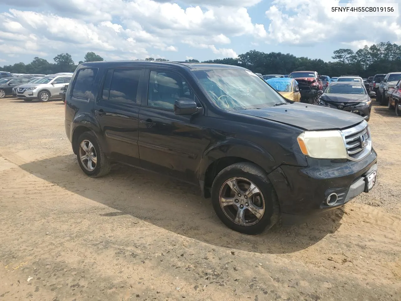 2012 Honda Pilot Exl VIN: 5FNYF4H55CB019156 Lot: 70903584