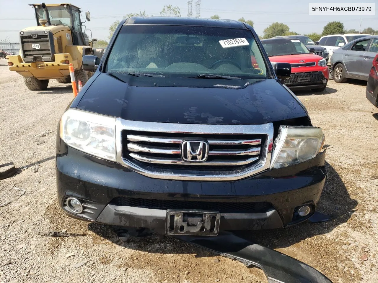 5FNYF4H6XCB073979 2012 Honda Pilot Exl