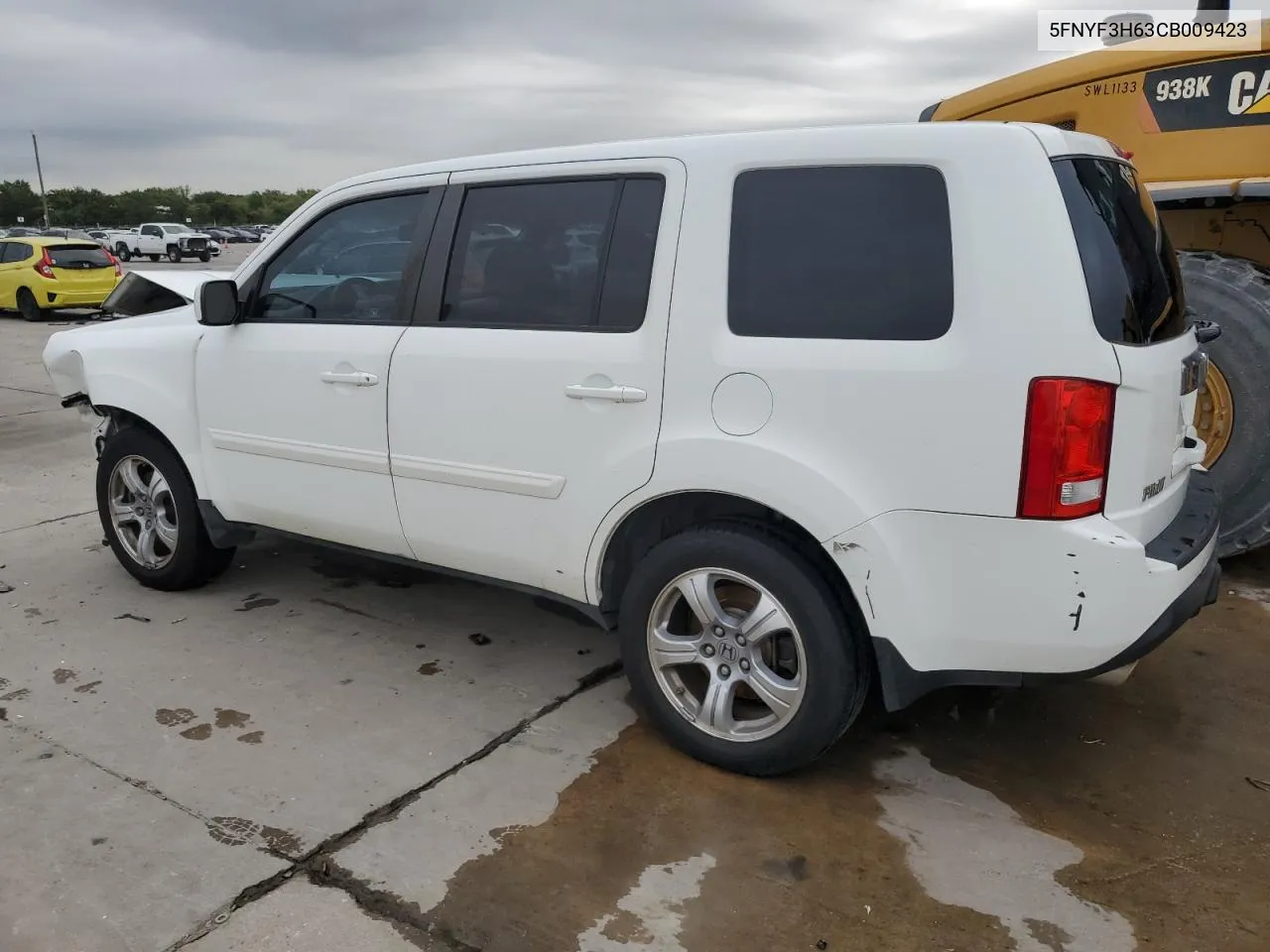 2012 Honda Pilot Exl VIN: 5FNYF3H63CB009423 Lot: 71122764