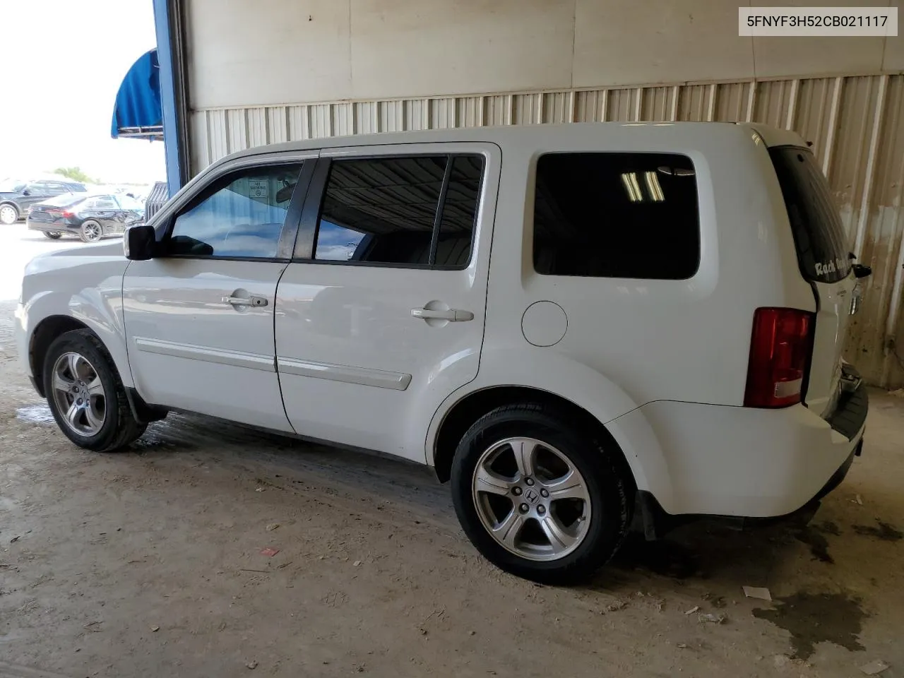 2012 Honda Pilot Exl VIN: 5FNYF3H52CB021117 Lot: 71263514