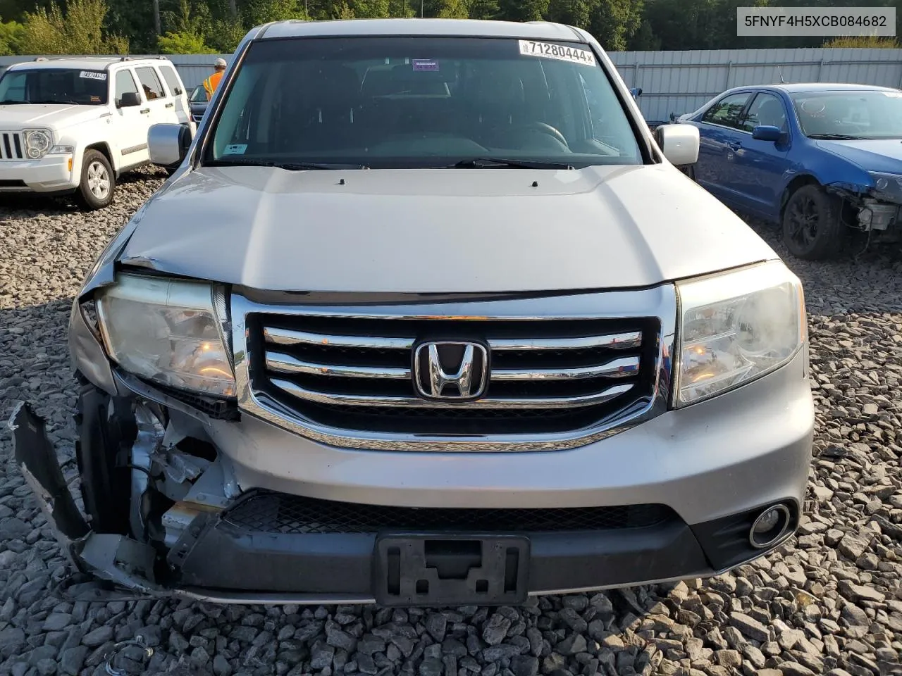 5FNYF4H5XCB084682 2012 Honda Pilot Exl