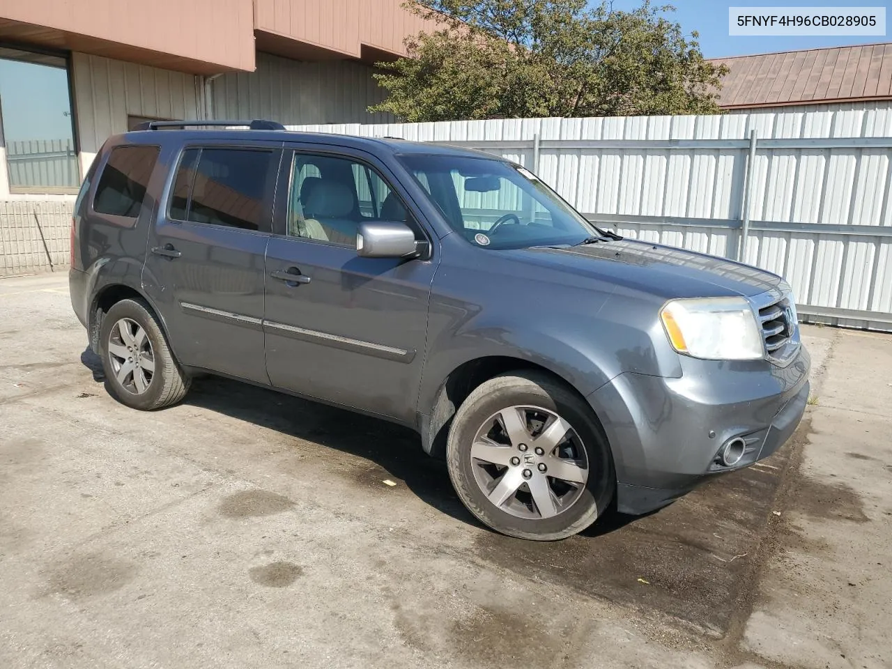 2012 Honda Pilot Touring VIN: 5FNYF4H96CB028905 Lot: 71577004