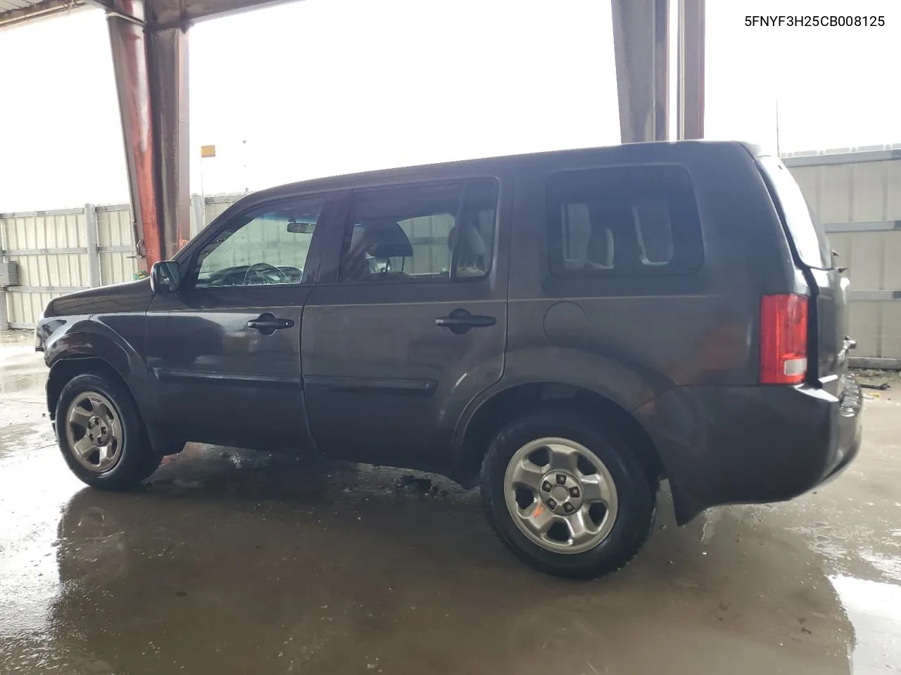 5FNYF3H25CB008125 2012 Honda Pilot Lx