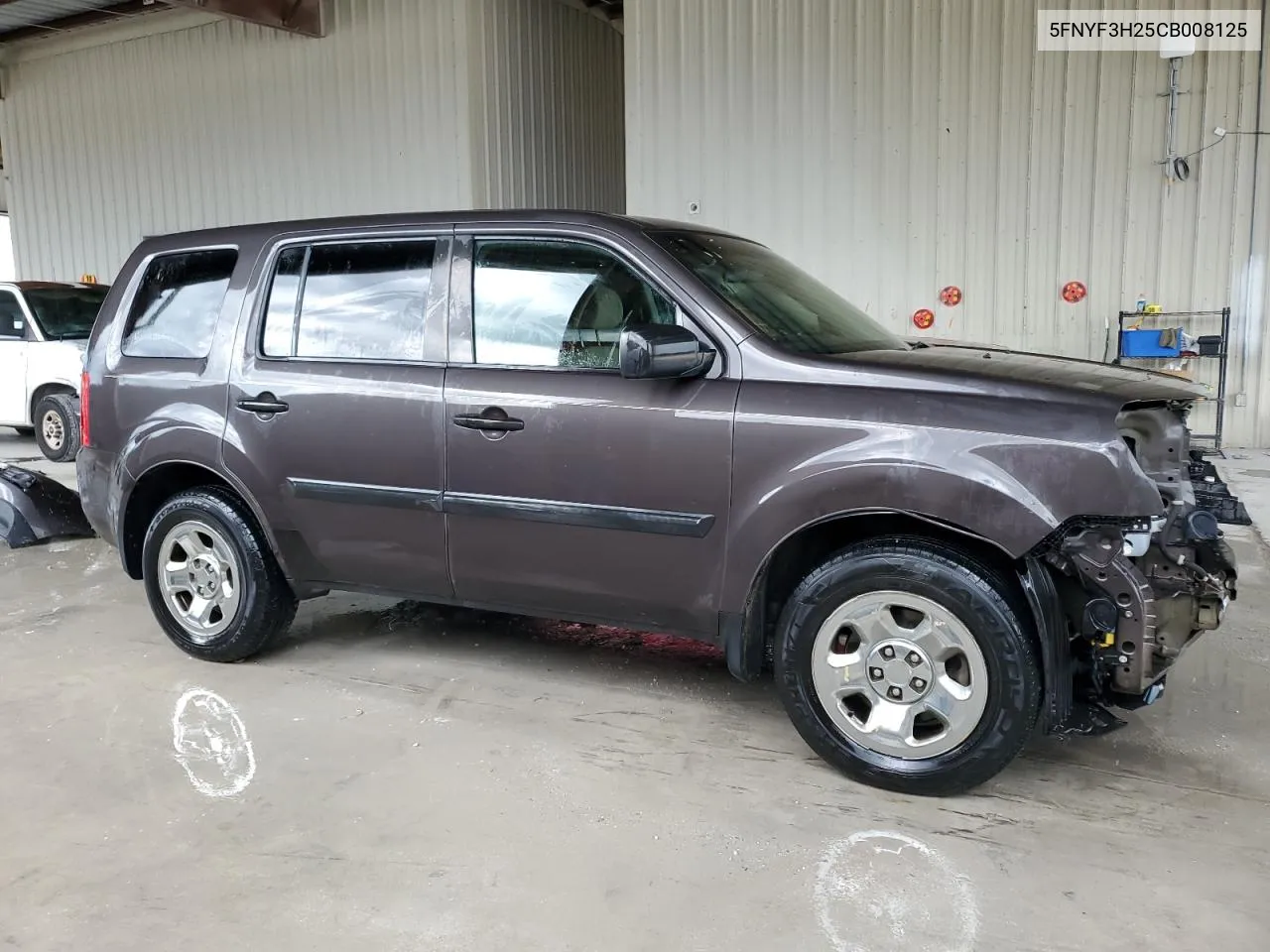 5FNYF3H25CB008125 2012 Honda Pilot Lx