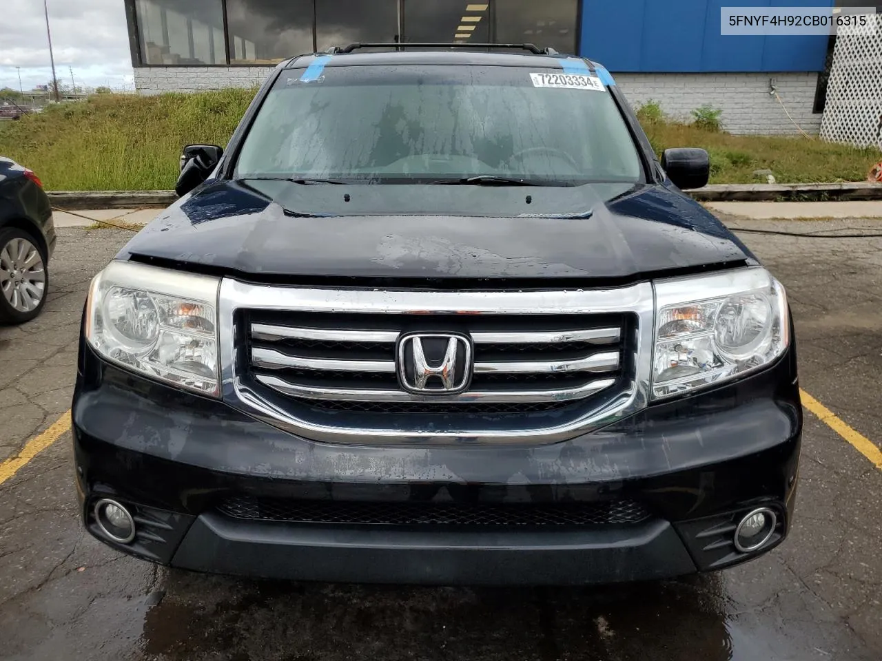 5FNYF4H92CB016315 2012 Honda Pilot Touring