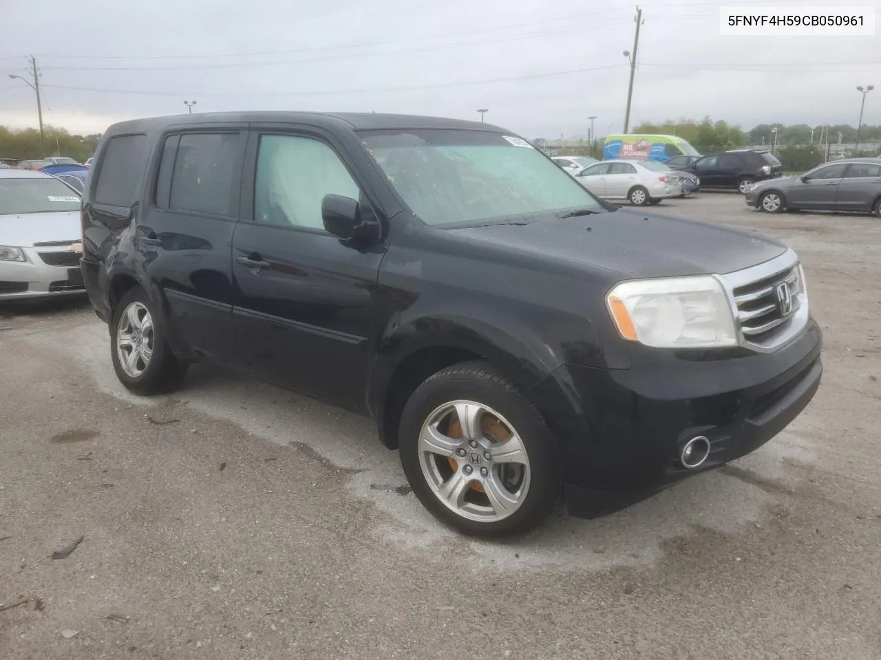 2012 Honda Pilot Exl VIN: 5FNYF4H59CB050961 Lot: 72642954