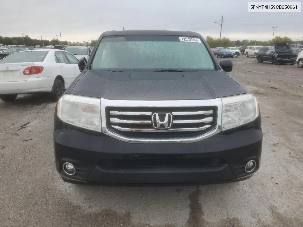 2012 Honda Pilot Exl VIN: 5FNYF4H59CB050961 Lot: 72642954