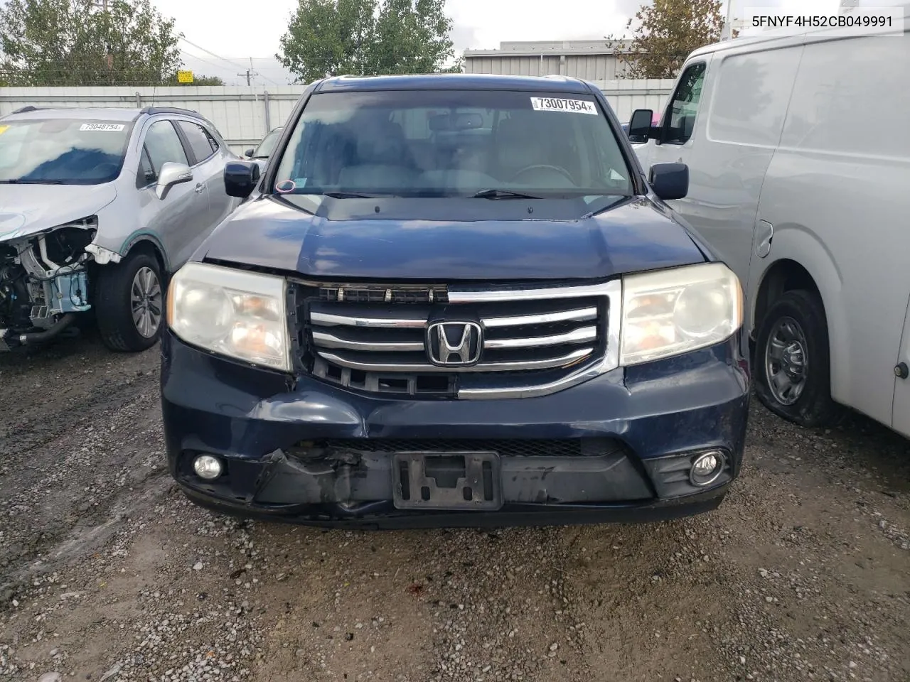 5FNYF4H52CB049991 2012 Honda Pilot Exl