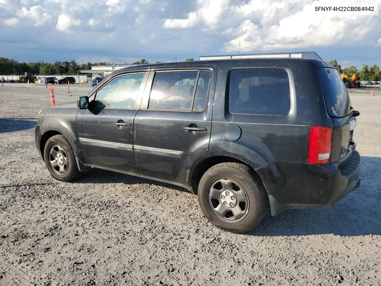 2012 Honda Pilot Lx VIN: 5FNYF4H22CB084942 Lot: 73098774