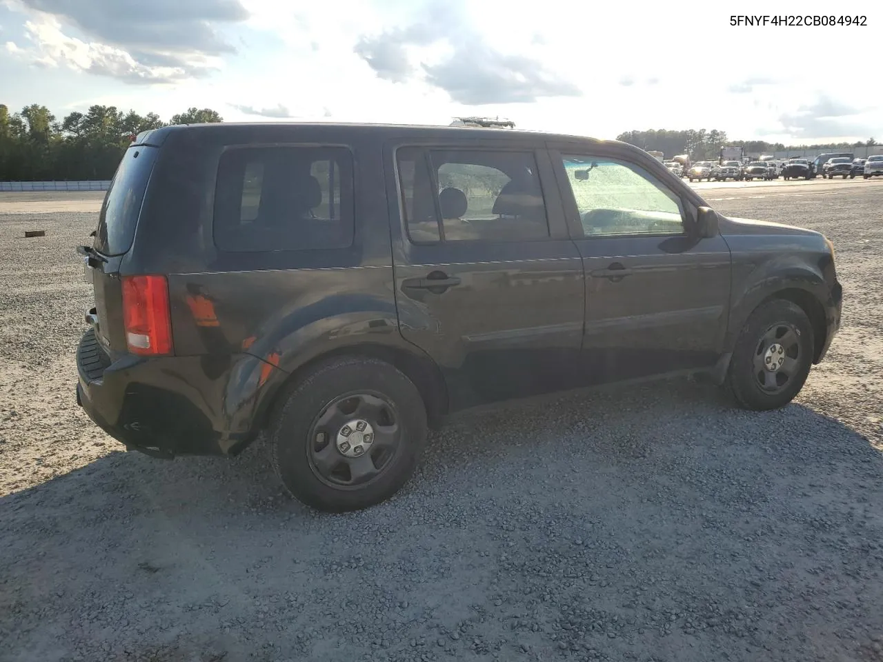 5FNYF4H22CB084942 2012 Honda Pilot Lx