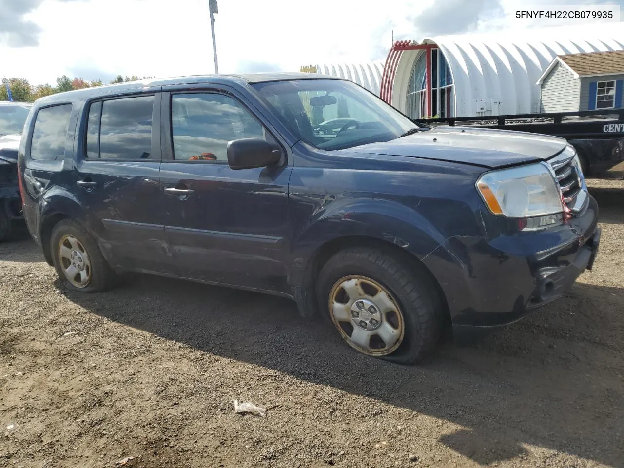 5FNYF4H22CB079935 2012 Honda Pilot Lx