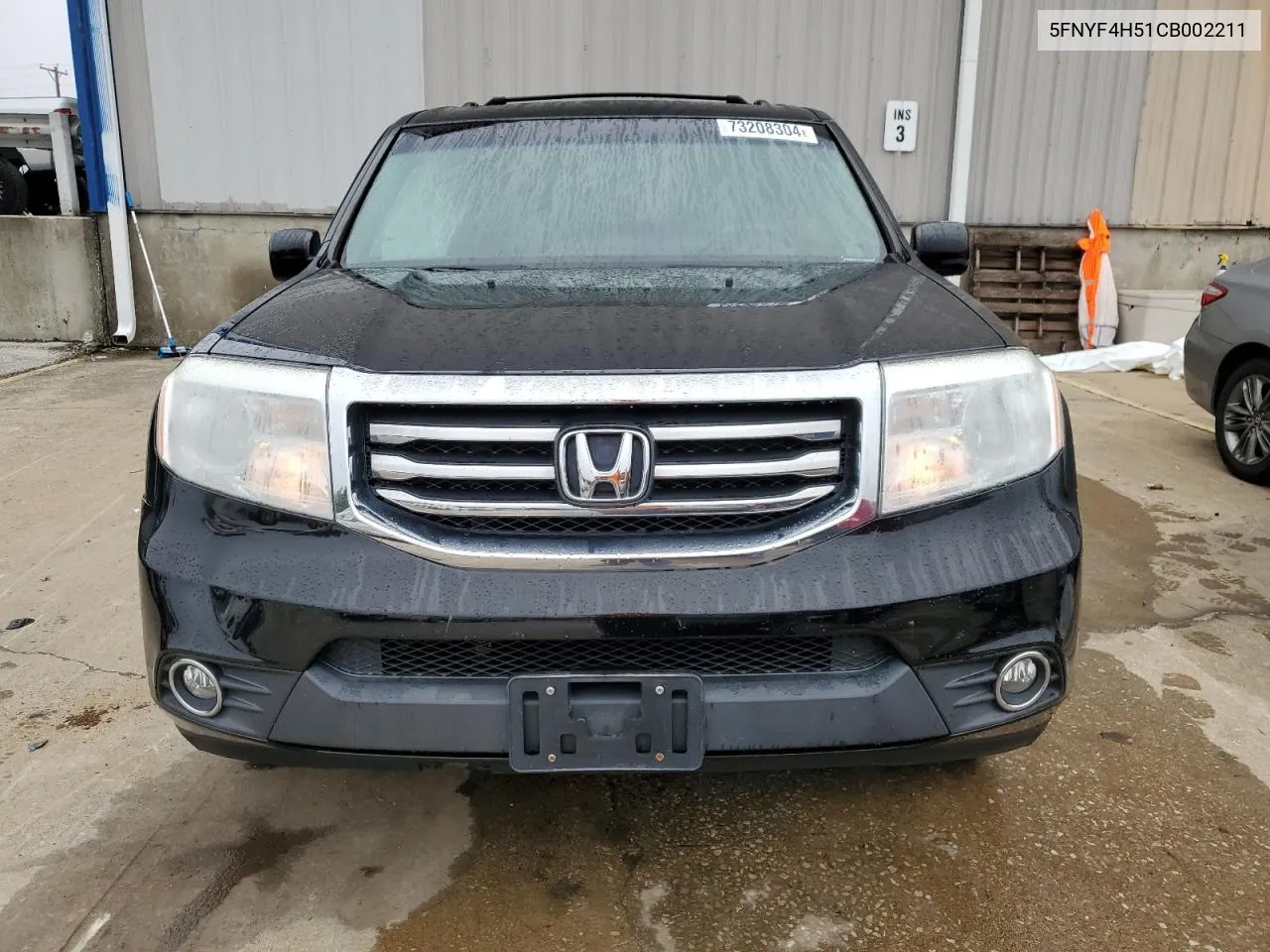 2012 Honda Pilot Exl VIN: 5FNYF4H51CB002211 Lot: 73208304