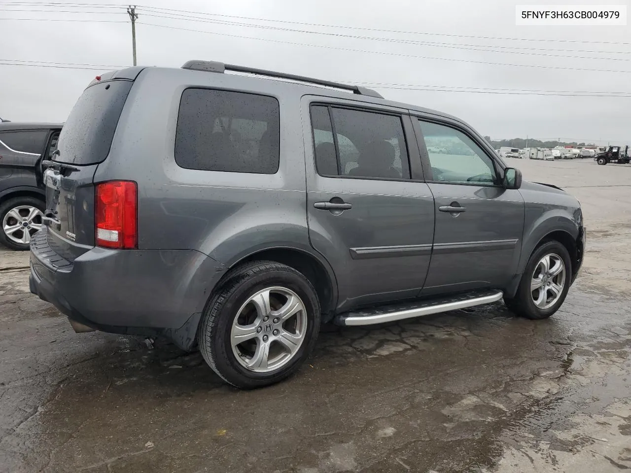 2012 Honda Pilot Exl VIN: 5FNYF3H63CB004979 Lot: 73998074