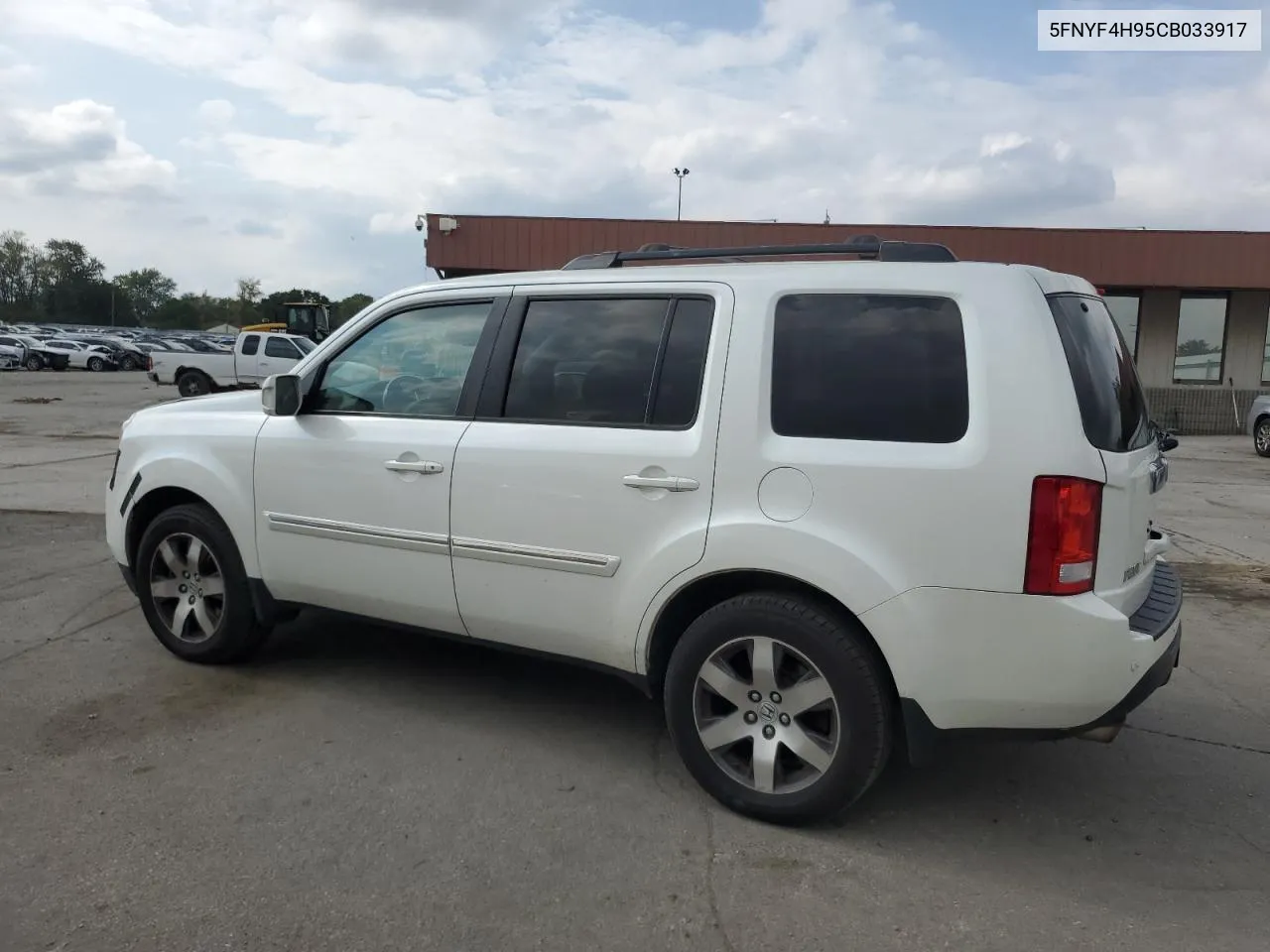 2012 Honda Pilot Touring VIN: 5FNYF4H95CB033917 Lot: 74113634