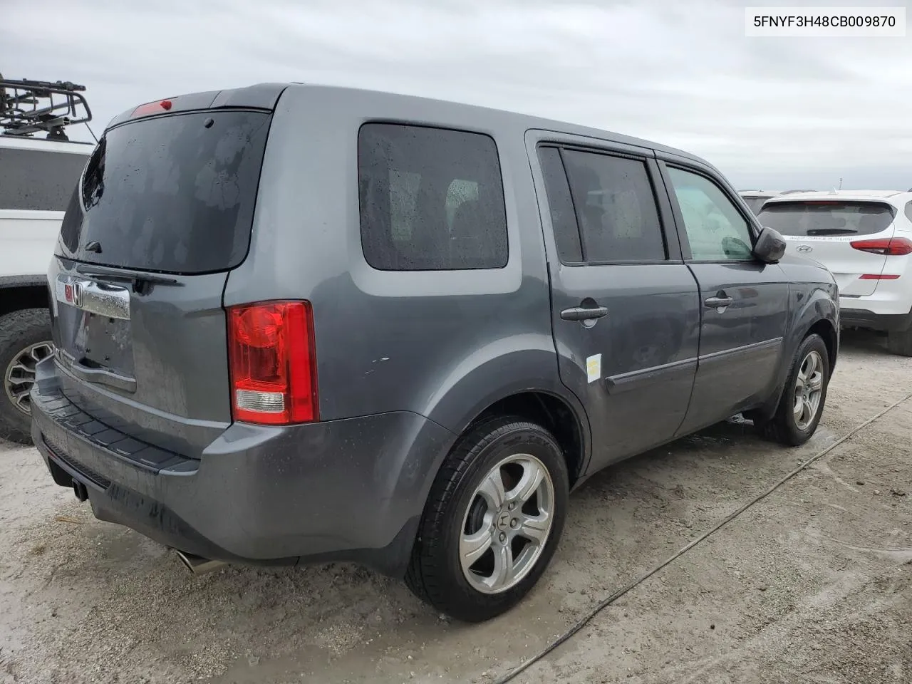 2012 Honda Pilot Ex VIN: 5FNYF3H48CB009870 Lot: 74367384