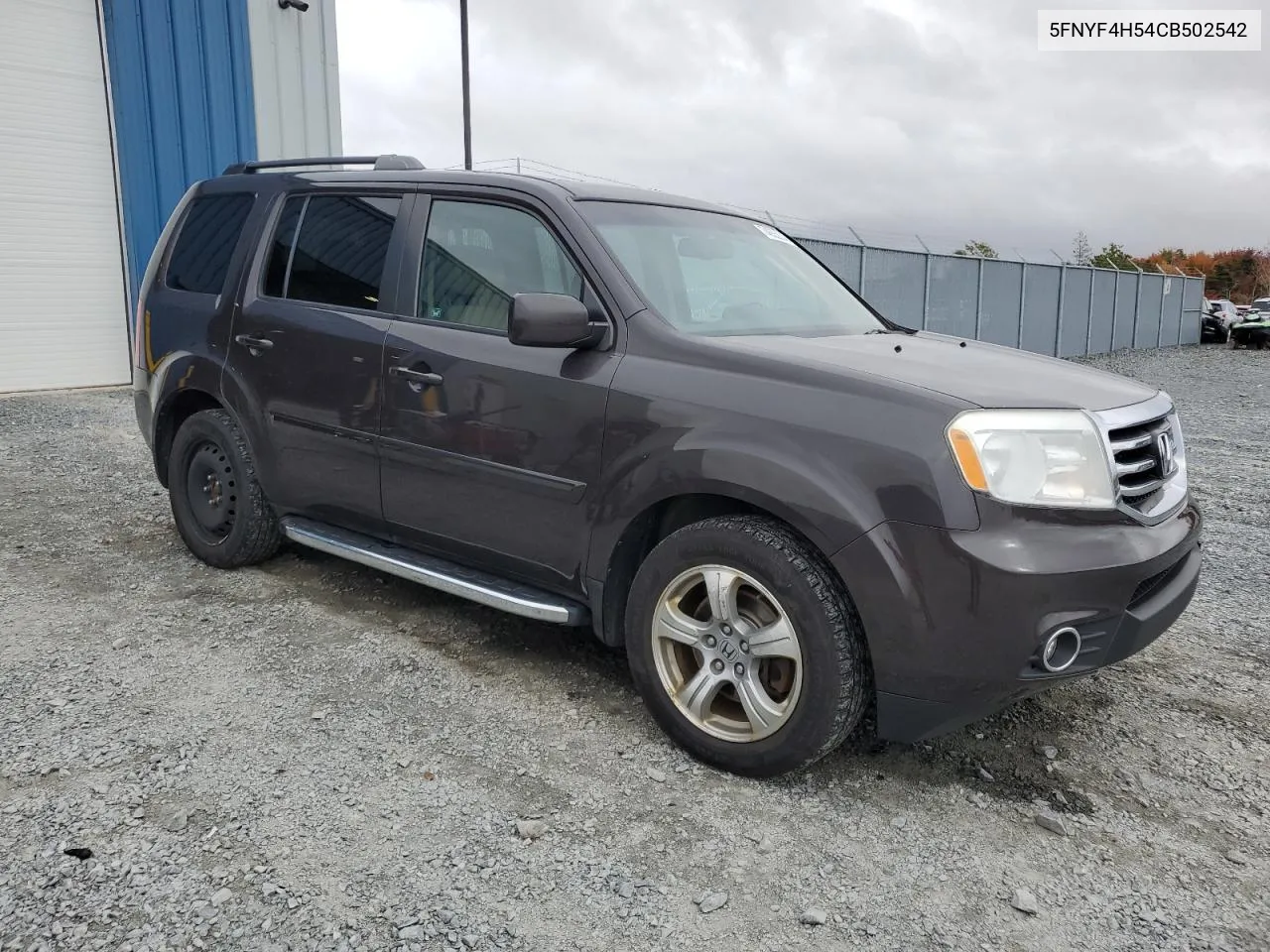 2012 Honda Pilot Exl VIN: 5FNYF4H54CB502542 Lot: 74655834