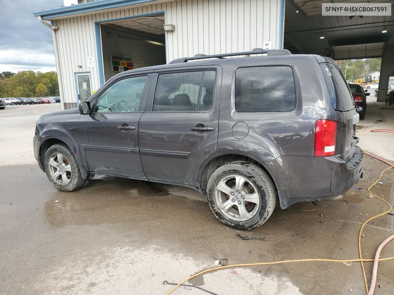 2012 Honda Pilot Exl VIN: 5FNYF4H5XCB067591 Lot: 75120134