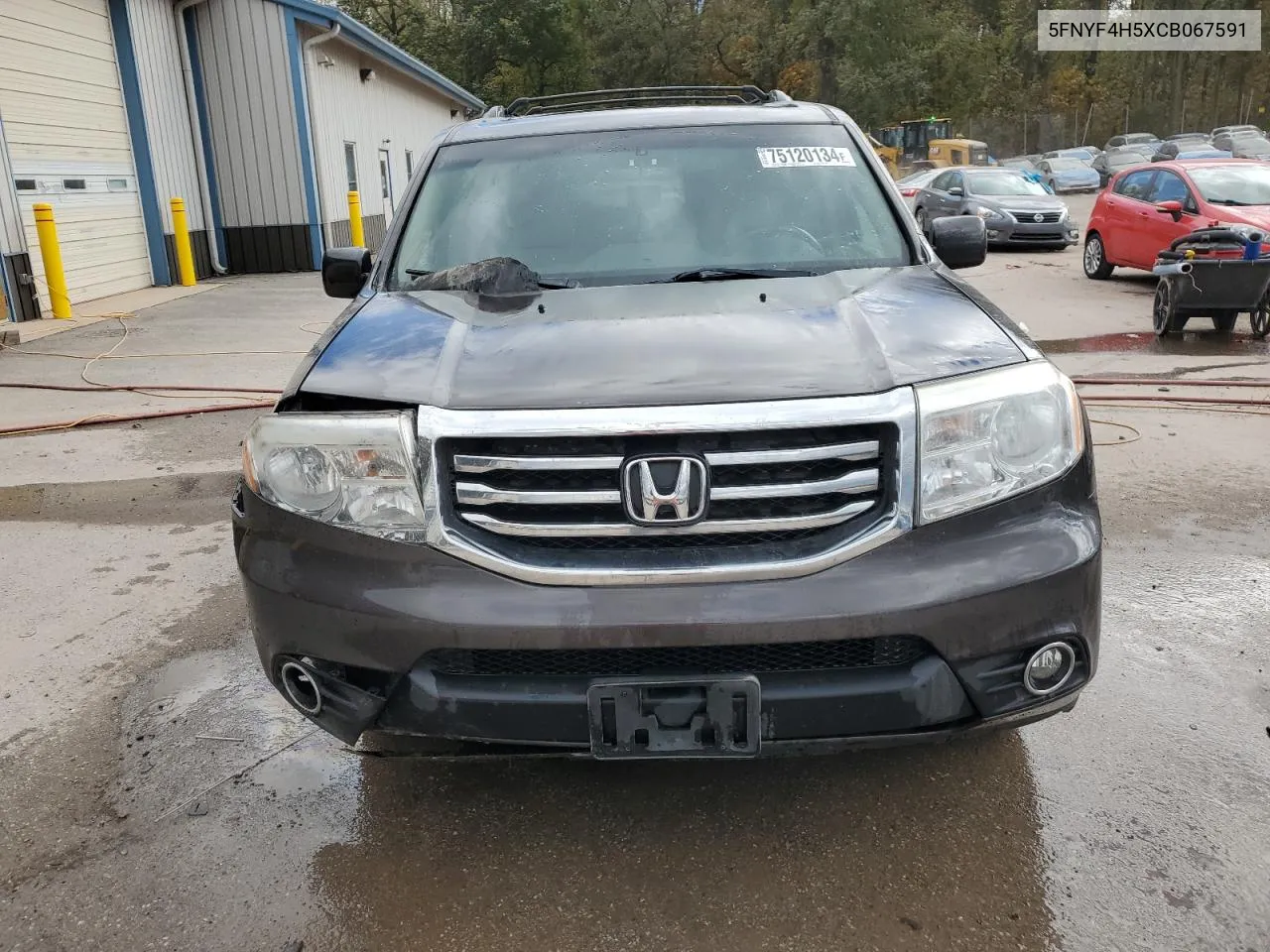 5FNYF4H5XCB067591 2012 Honda Pilot Exl