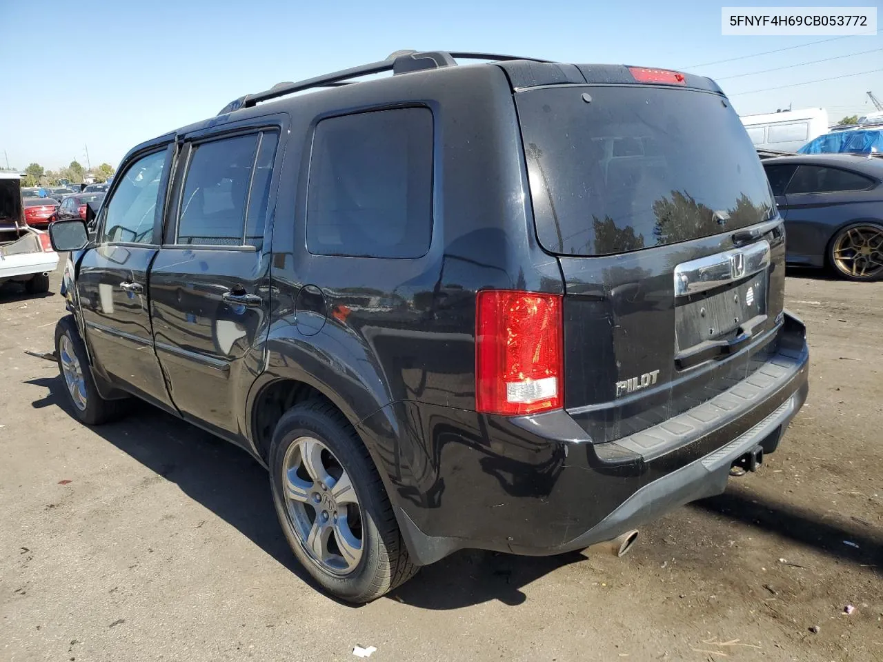 2012 Honda Pilot Exl VIN: 5FNYF4H69CB053772 Lot: 75765934