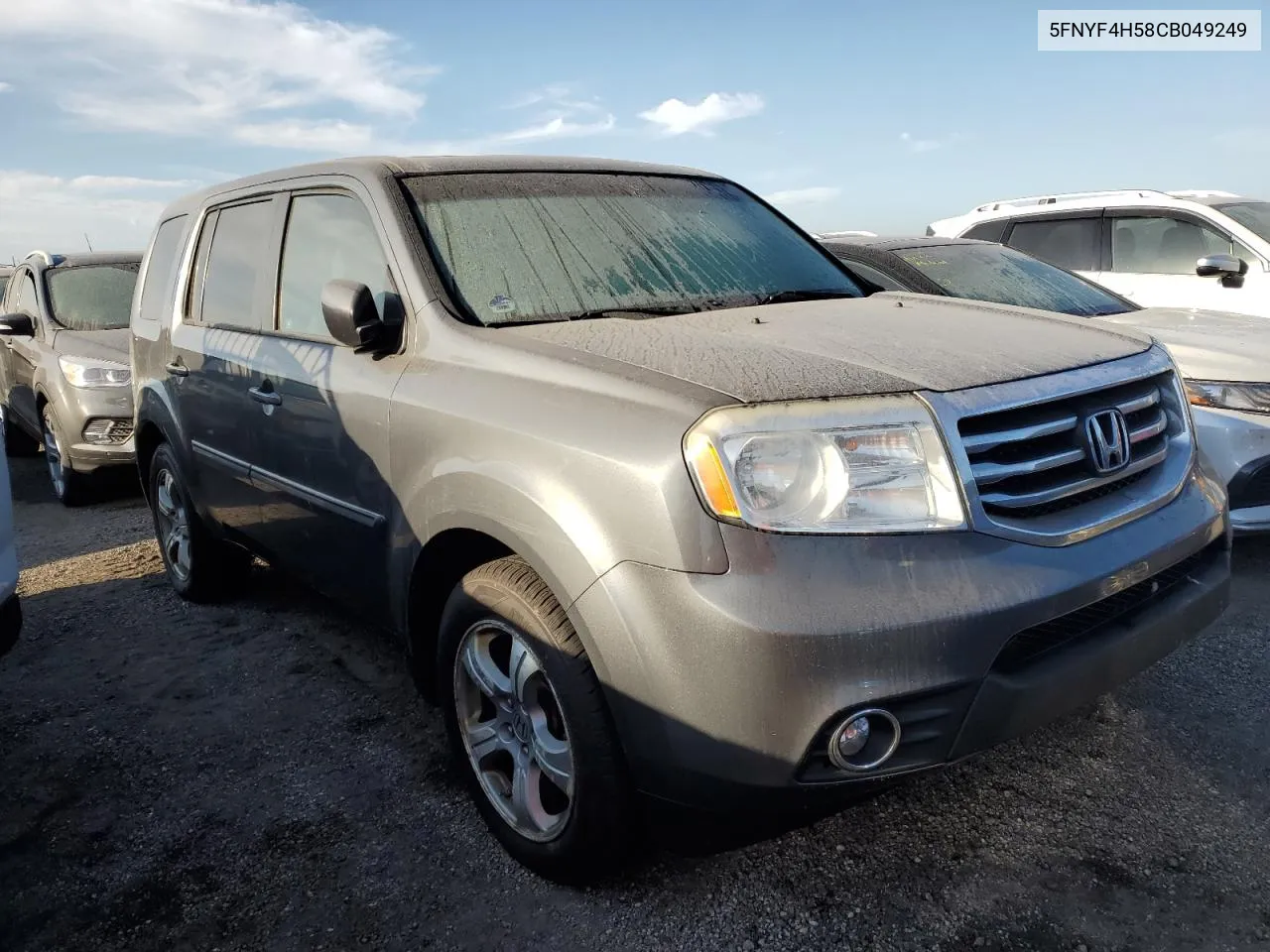 2012 Honda Pilot Exl VIN: 5FNYF4H58CB049249 Lot: 76186694