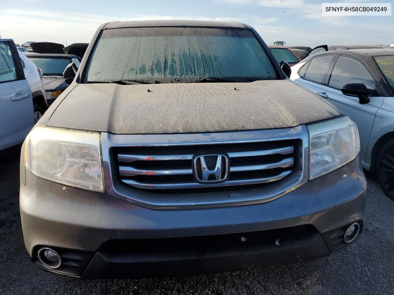 2012 Honda Pilot Exl VIN: 5FNYF4H58CB049249 Lot: 76186694