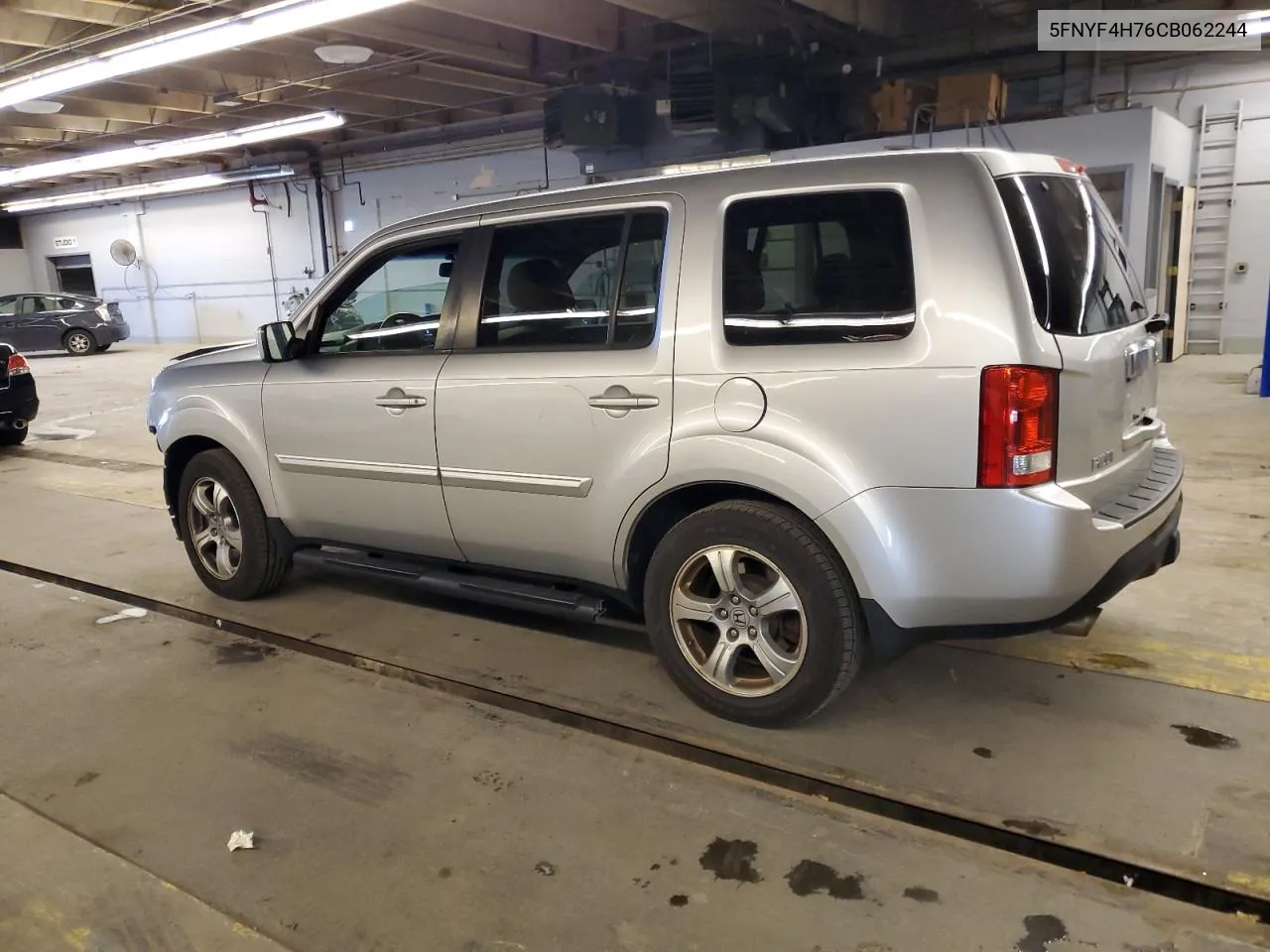 2012 Honda Pilot Exln VIN: 5FNYF4H76CB062244 Lot: 76245724