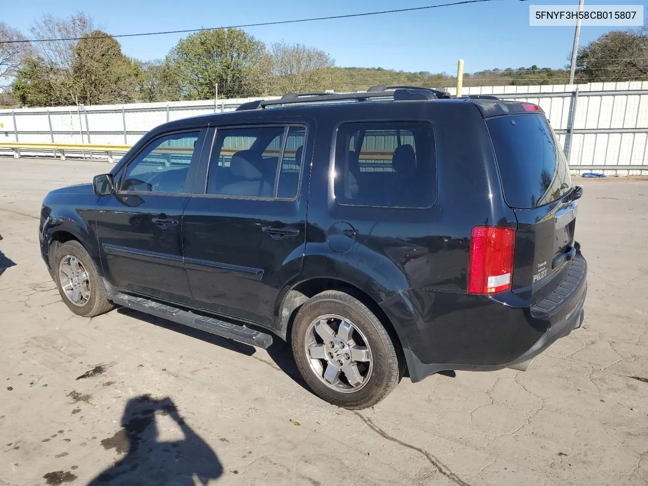 2012 Honda Pilot Exl VIN: 5FNYF3H58CB015807 Lot: 76716364