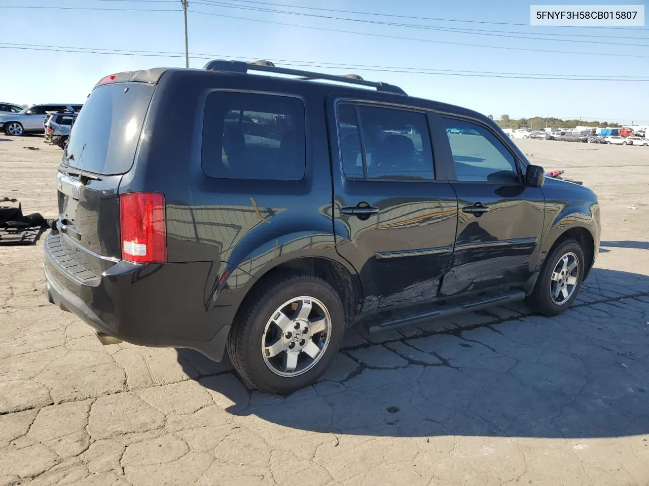 2012 Honda Pilot Exl VIN: 5FNYF3H58CB015807 Lot: 76716364