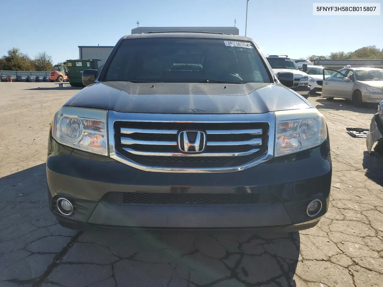 2012 Honda Pilot Exl VIN: 5FNYF3H58CB015807 Lot: 76716364