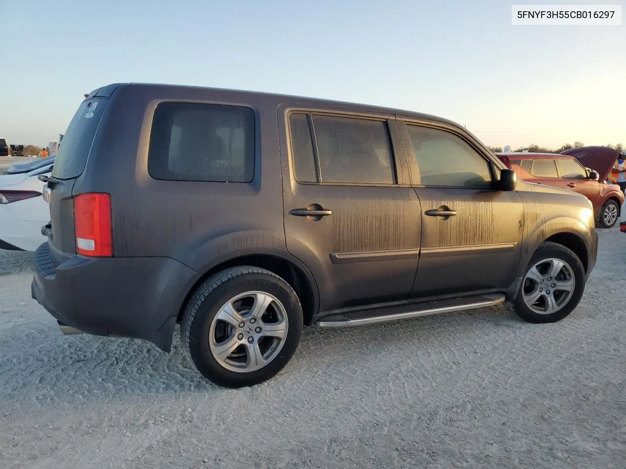 2012 Honda Pilot Exl VIN: 5FNYF3H55CB016297 Lot: 77274914