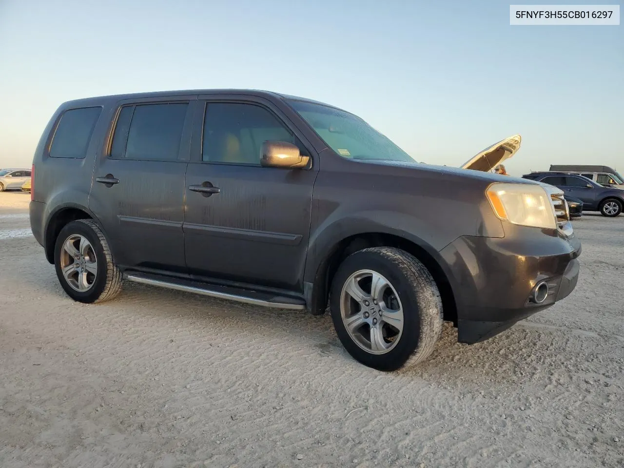 2012 Honda Pilot Exl VIN: 5FNYF3H55CB016297 Lot: 77274914