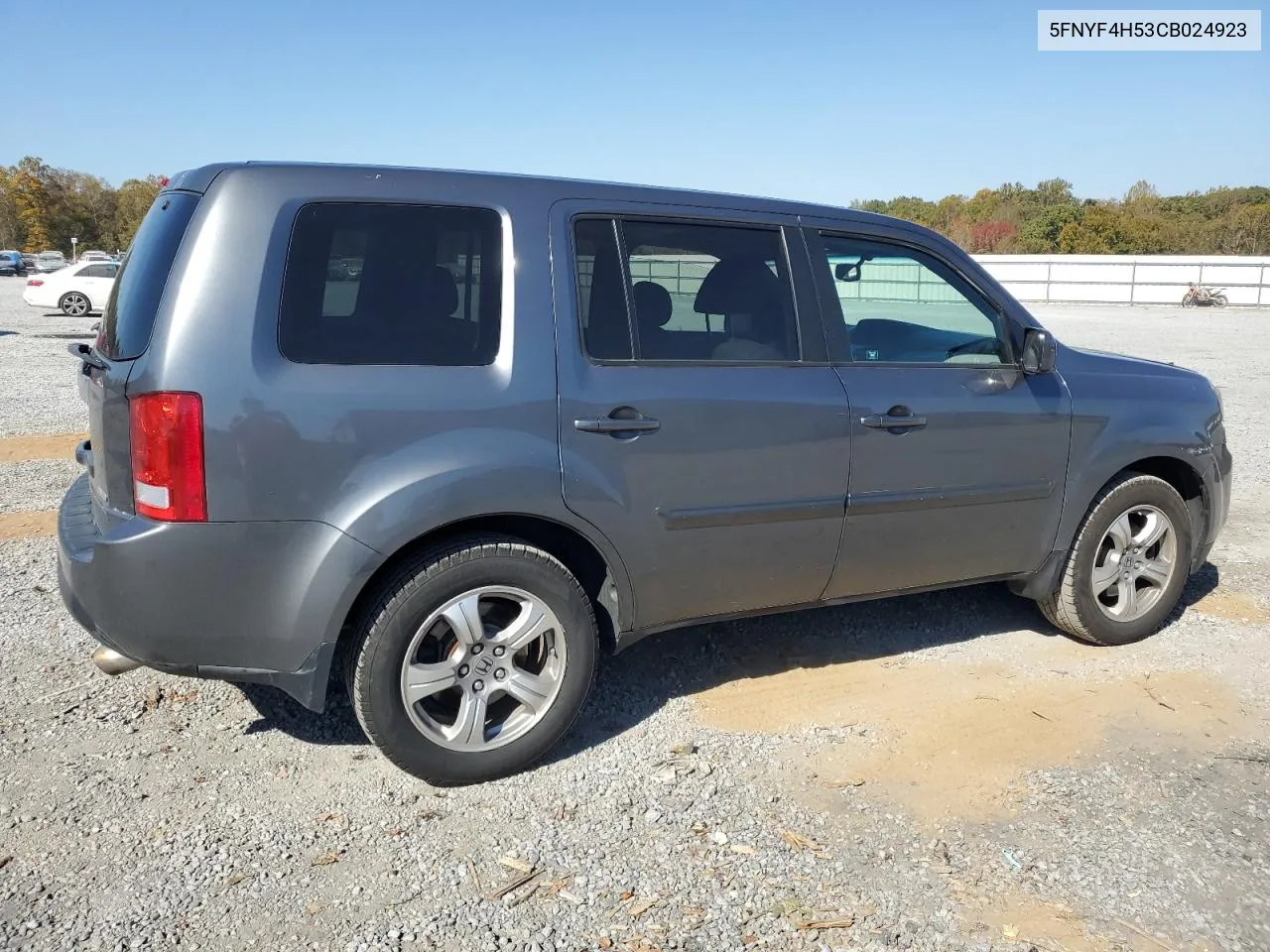 2012 Honda Pilot Exl VIN: 5FNYF4H53CB024923 Lot: 77618034