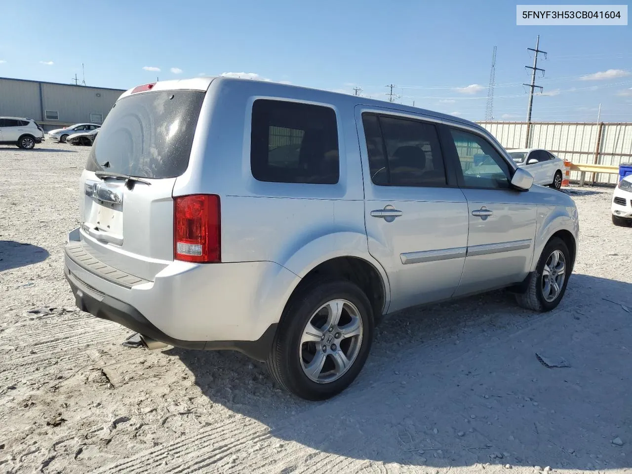 2012 Honda Pilot Exl VIN: 5FNYF3H53CB041604 Lot: 78099964