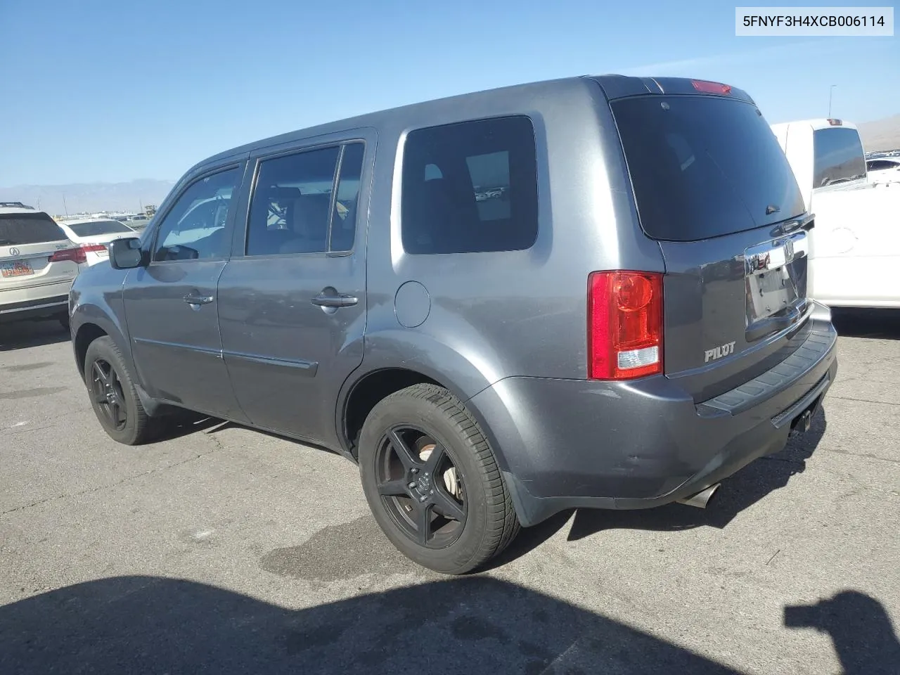 2012 Honda Pilot Ex VIN: 5FNYF3H4XCB006114 Lot: 78185124