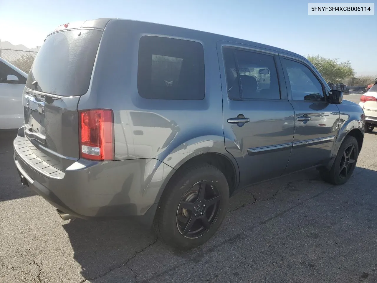 2012 Honda Pilot Ex VIN: 5FNYF3H4XCB006114 Lot: 78185124