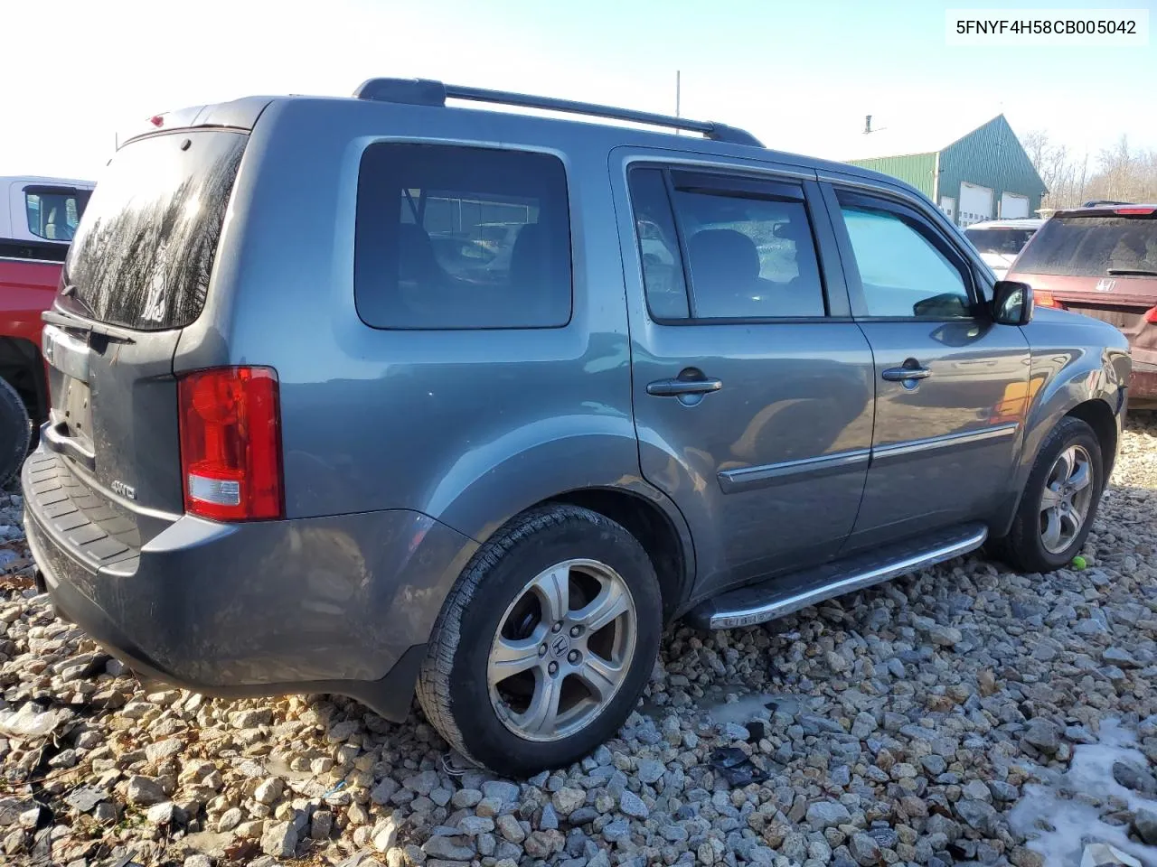 2012 Honda Pilot Exl VIN: 5FNYF4H58CB005042 Lot: 82910333